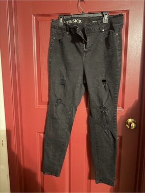 Torrid Lovesick Distressed High Rise Skinny Jeans size 18